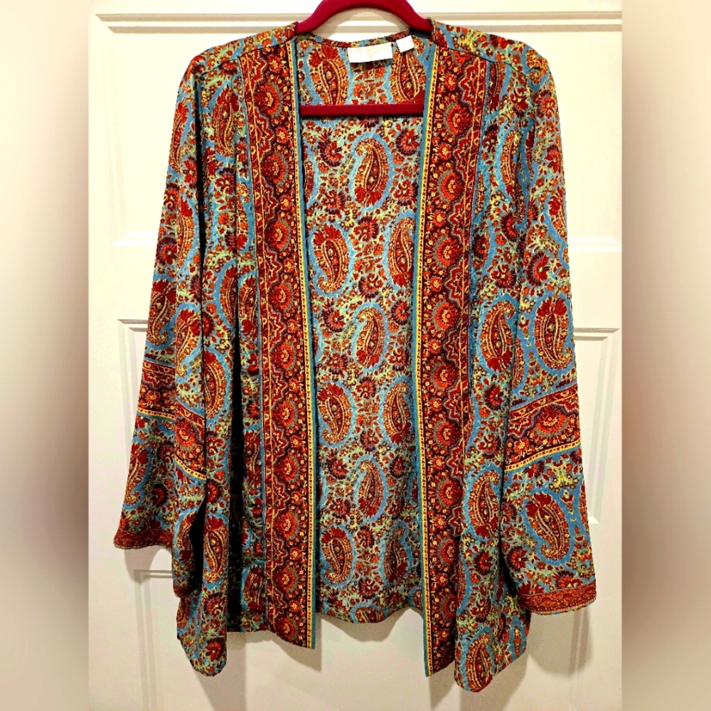 Belle Boho by Kim Gravel Open Cardigan/Kimono